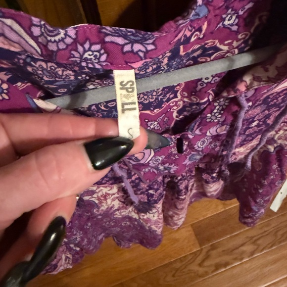 Spell Kiss the Sky blouse sz small - Picture 4 of 5